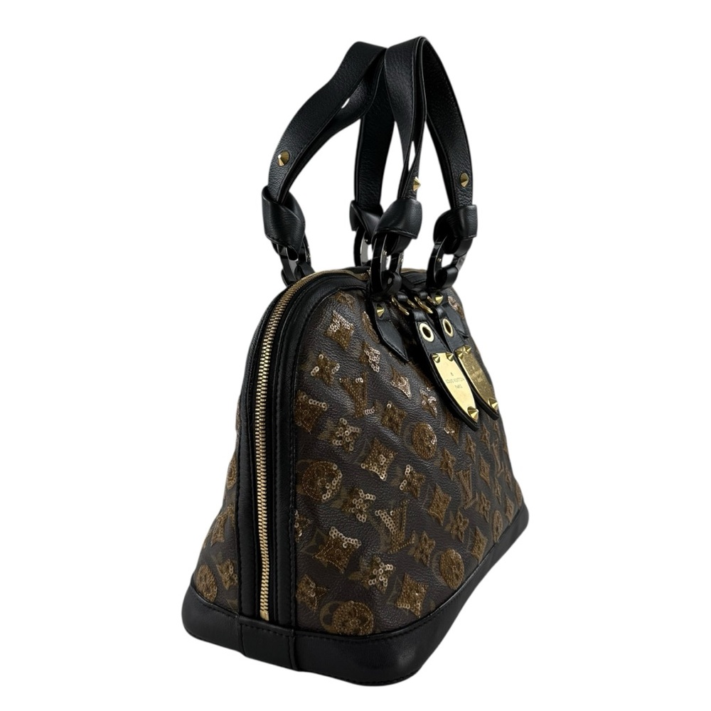 Louis Vuitton Amber Monogram Eclipse Sequins Alma… - image 3